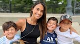 Antonela Roccuzzo compartió un video recreativo con sus hijos y sorprendió al mostrar lo que armó Thiago