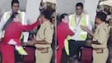 SpiceJet Female Employee Slaps CISF Jawan At Jaipur Airport, Shocking Video Surfaces; Airline Issues Statement