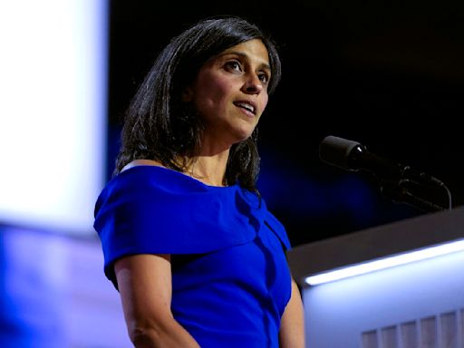 Usha Vance's RNC speech against backdrop of 'mass deportation' signs draws claims of hypocrisy