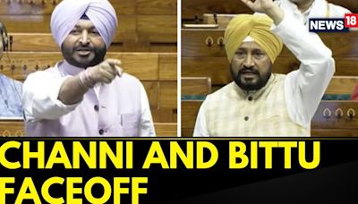 Charanjit Singh Channi Vs Ravneet Singh Bittu in Lok Sabha | Congress vs BJP | Parliament News - News18