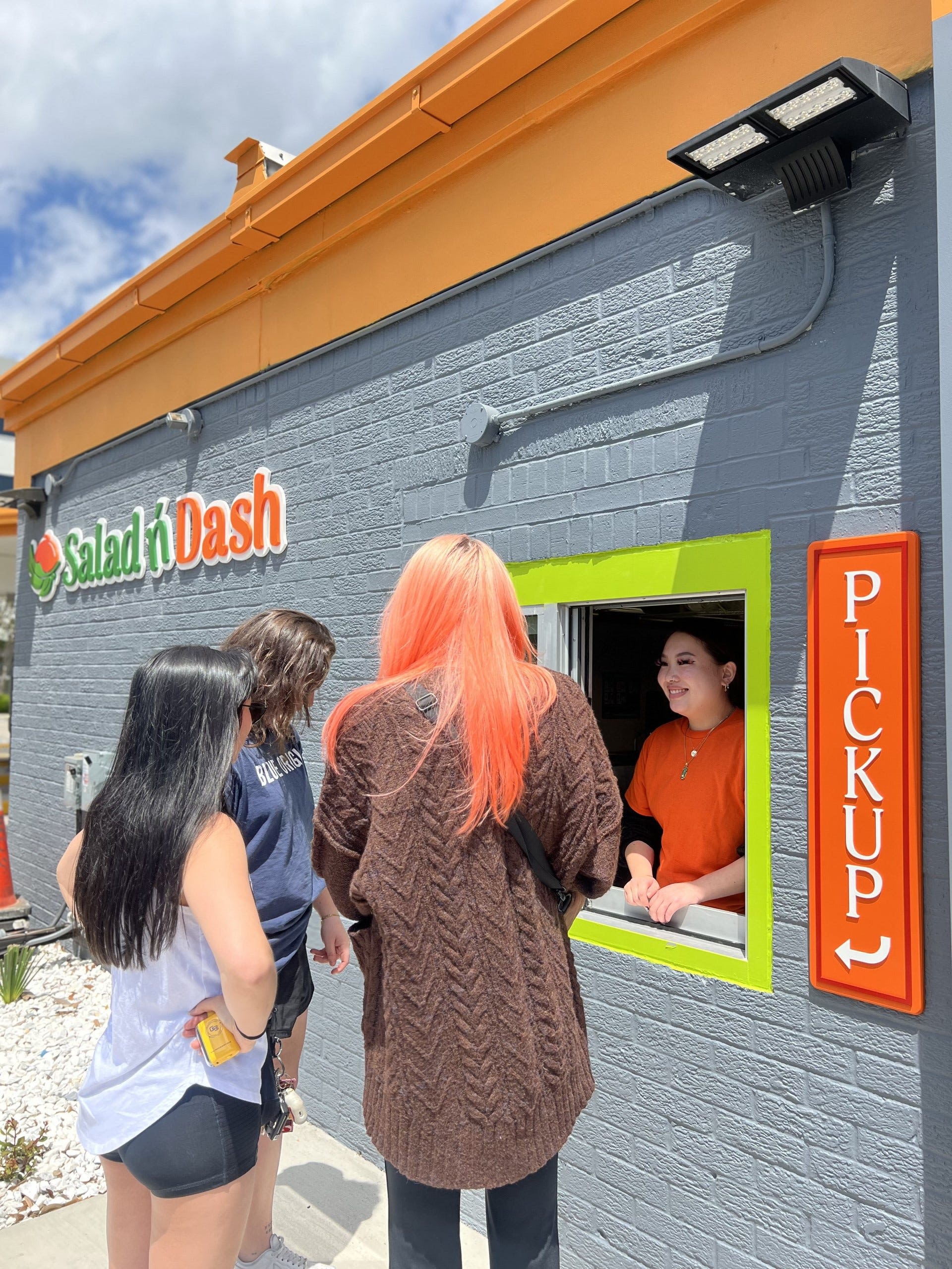 Downtown Pensacola's salad and cocktail combo drive-thru is now open. Here's what to try