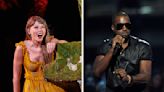 Taylor Swift Couldn't Resist Making A Cheeky Reference To Kanye West As Fans Interrupted Her Speech By Chanting Her Name...