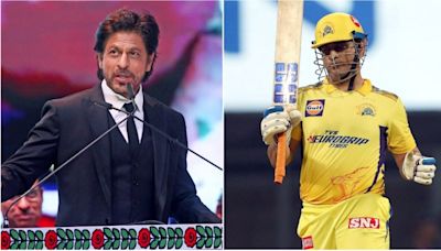 Shah Rukh Khan's 'legendary' take on Dhoni retirement amid IPL announcement goes viral: 'Na na kar ke 10 khel jaate hai'