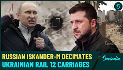 Ukrainian Rail Attack: Putin's Forces Target U.S. Weapons Transport - Oneindia