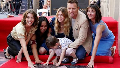 Ewan McGregor gets Walk of Fame star with family by his side: See all the sweet photos