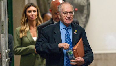 Alan Dershowitz Gets Into Courtroom Spat With CNN Rival at Trump Trial