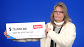 Ontario woman might 'finally retire' after winning $75,000 in lottery scratch game Cash Words