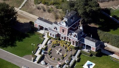 Neverland Ranch, the former home of Michael Jackson, is in the path of a Southern California wildfire