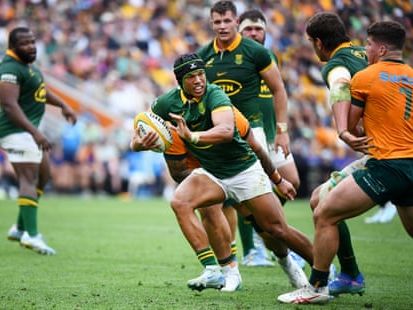 Australia 7-33 South Africa: men’s rugby union international – as it happened