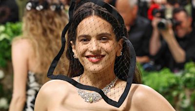 Rosalía Makes Her Big Met Gala Return in Sophisticated All-Black Ensemble