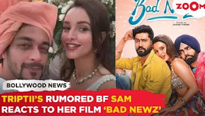 Triptii Dimri's BF Sam Merchant's Shocking Reaction to Her Intimate Scenes with Vicky in Bad Newz