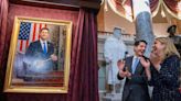 Paul Ryan's Speaker portrait is unveiled with bipartisan accolades for his tenure in Congress