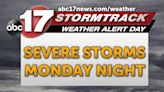 Weather Alert Day: Severe storms possible late Monday night