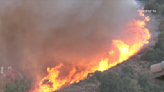 Macy fire gains ferocity, threatening homes near Lake Elsinore