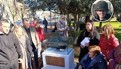 El homenaje al soldado Echave, el muchacho alegre que murió en Malvinas en los últimos instantes de la guerra