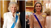 The message behind Queen Camilla and the Princess of Wales’ opulent display of regal grandeur