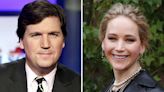 'Sexy glasses?' Tucker Carlson speculates about starring in Jennifer Lawrence's nightmares