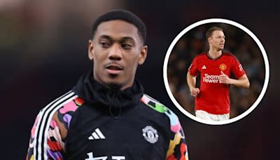 Anthony Martial and Jonny Evans spotted back in Manchester United training