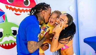 'Love You Leggy': Nick Cannon And Bre Tiesi Shares Glimpse Of Son Legendary's Shark-Themed Birthday Bash