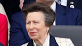 Princess Anne exudes 'beauty and grace' in classic beige suit and her trademark matching scarf