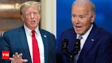 'We're uncivilized country now': Trump attacks Biden's immigration policies - Times of India