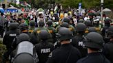 Police arrest 50 people on UC Irvine campus as protesters occupy lecture hall