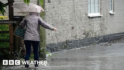 Weather warnings as southern UK to get a month's worth of rain