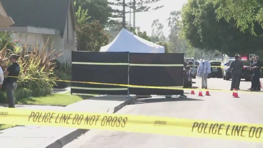 Police shoot and kill man seen fatally stabbing his mother in Irvine