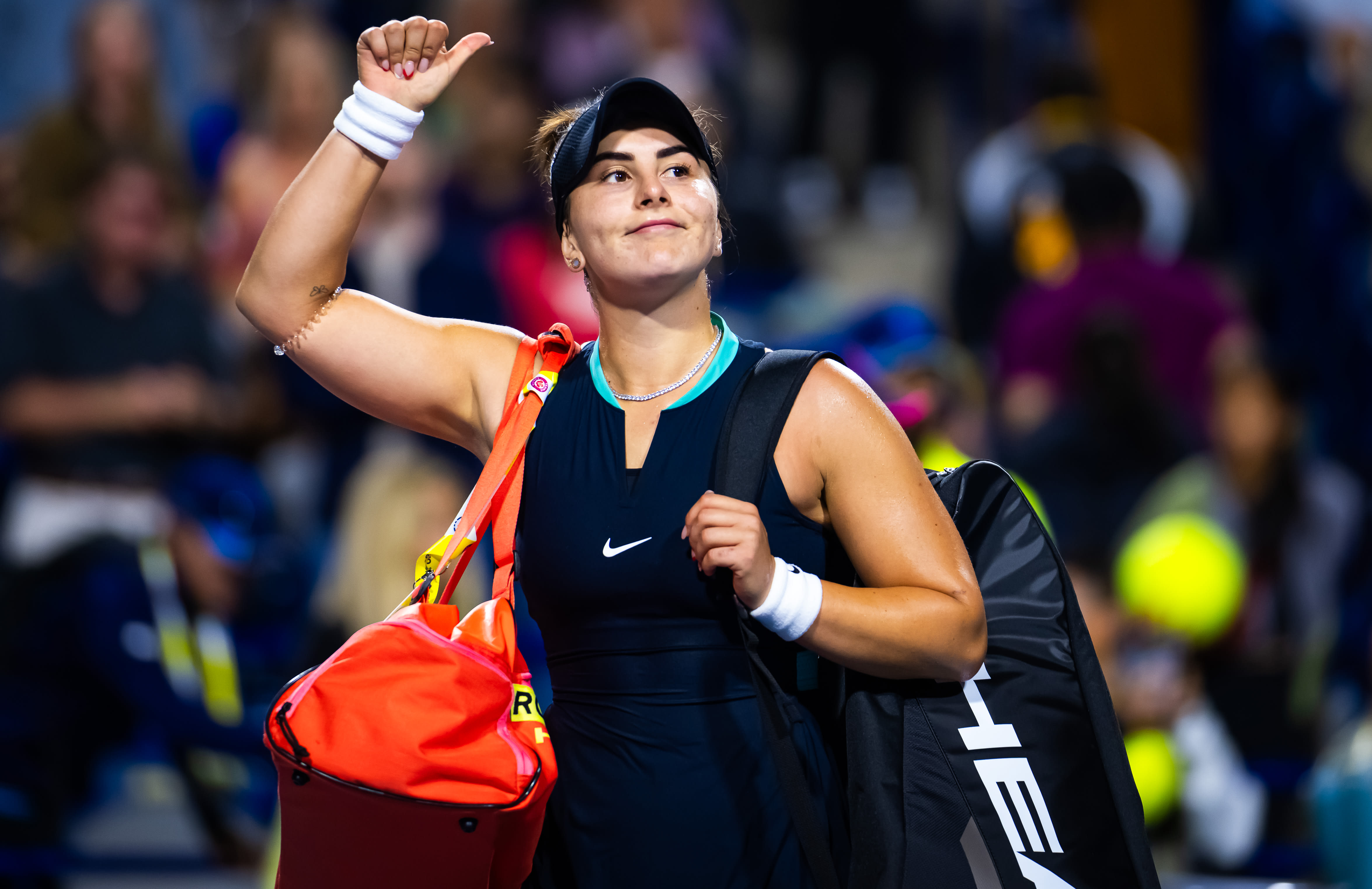 Bianca Andreescu beaten by Lesia Tsurenko in Toronto in first hard-court match of the season | Tennis.com