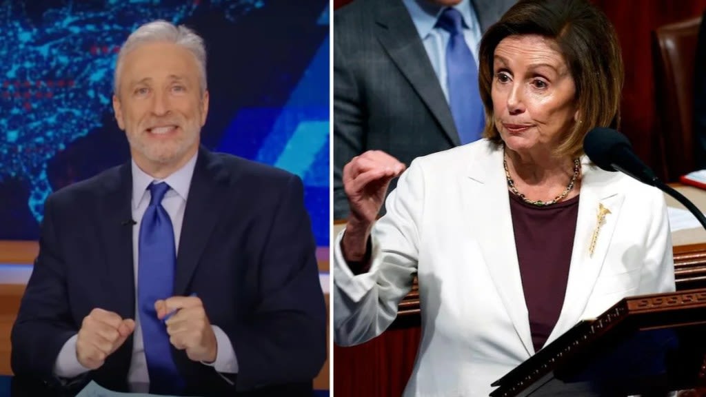 Jon Stewart Commends Nancy Pelosi for Getting Away With ‘Legal Corruption’ | Video