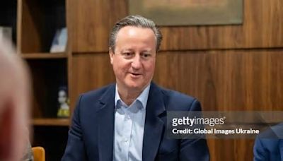 UKR: The Minister Of Foreign Affairs Of Great Britain David Cameron Visits To The Lviv