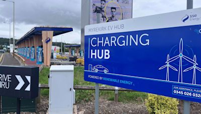 Scotland’s most powerful EV 'superhub' opens in Dundee