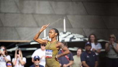 Sha’Carri Richardson, former Duck Jenna Prandini advance in women’s 200 at Olympic trials