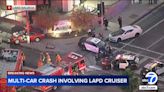 LAPD officer was trying to pull over street racer before multicar crash in Lake Balboa