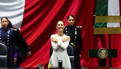 Sheinbaum sworn in as Mexico's first female president, vows 'it is time for women'