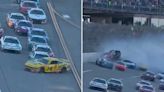 NASCAR's Geico 500 Ends With Massive Crash At Talladega, Multiple Cars Involved