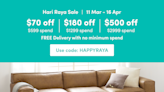 Enjoy Up to S$500 Off at HipVan Singapore this Hari Raya 2023