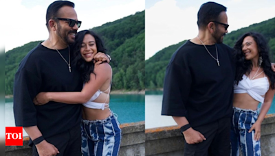 Khatron Ke Khiladi 14: Krishna Shroff drops unseen pictures with Rohit Shetty, writes 'I flew to Bucharest with 0 expectations of what was in store for me' | - Times of India