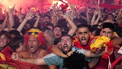 Spanien ist Europameister: Fussballfans feiern 2:1-Sieg gegen England