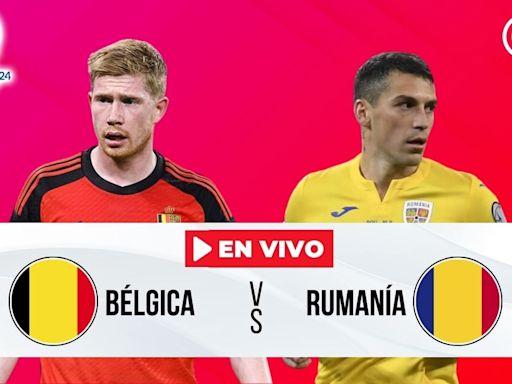 Bélgica vs Rumania EN VIVO: A qué hora y dónde VER Eurocopa HOY