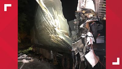 Isle of Wight tractor-trailer crash leaves about 39,000 pounds of chicken meat on roadway