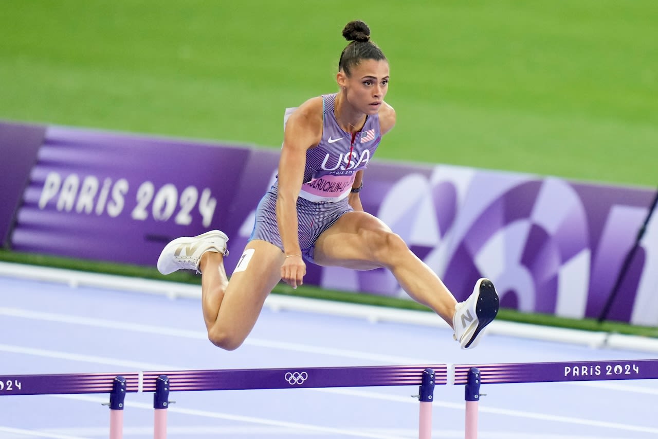 Sydney McLaughlin-Levrone cruises to gold-medal race at Paris Olympics