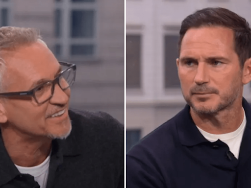 Gary Lineker apologises to Frank Lampard after on-air joke 'came out wrong'