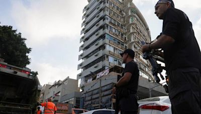 Israeli man killed in drone attack on Tel Aviv