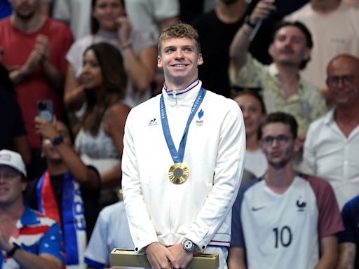 Paris Olympics: Léon Marchand completes unprecedented Olympic double