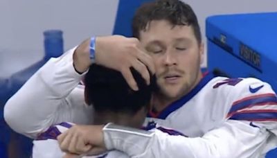 'Hug and Kiss!' Stefon Diggs Reflects on His Time with Josh Allen