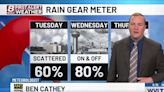 Rain and storms return for the next few days