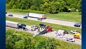 Southbound lanes of I-79 in North Strabane Township reopen after crash