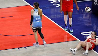 WNBA upgrades Chennedy Carter's foul on Caitlin Clark, fines Angel Reese for no postgame interview