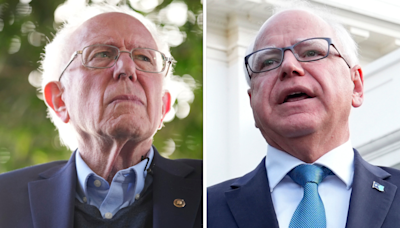 Sanders backs Walz in Harris veepstakes: He will ‘speak up’ for working people